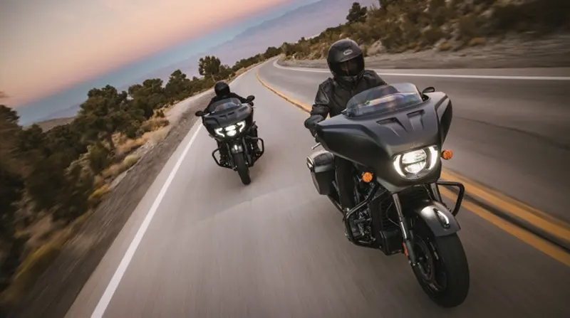 Demo rides on latest Indian motorcycles